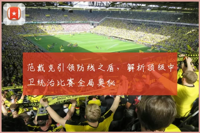 范戴克引领防线之盾，解析顶级中卫统治比赛全局奥秘